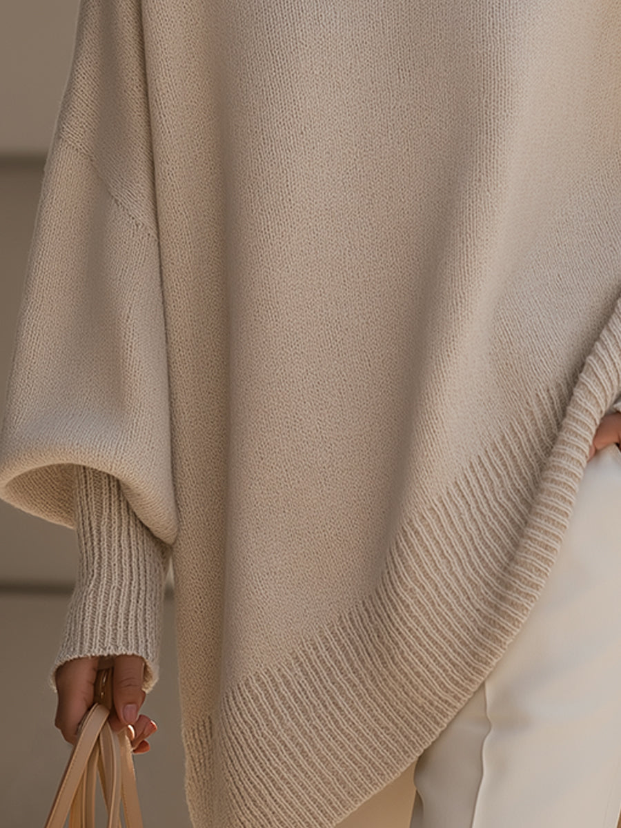 Women's Oversized Poncho – Effortless Elegance