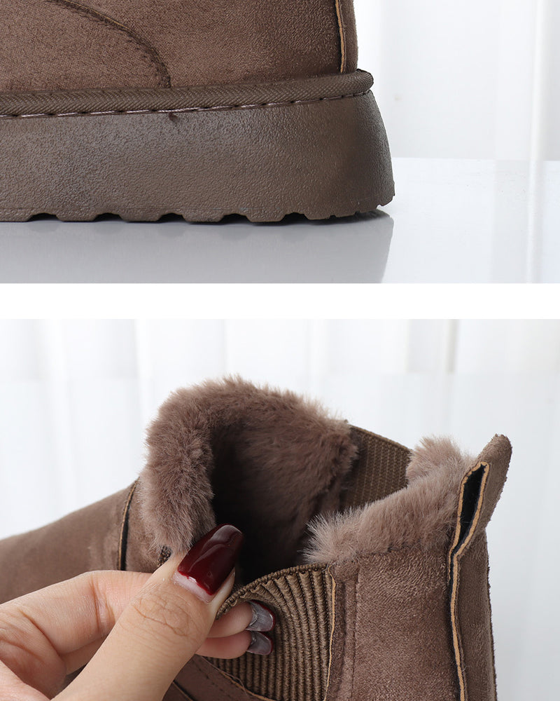 Women's Platform Chelsea Snow Boots