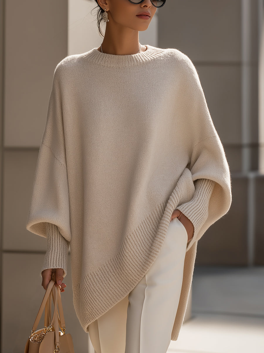 Women's Oversized Poncho – Effortless Elegance