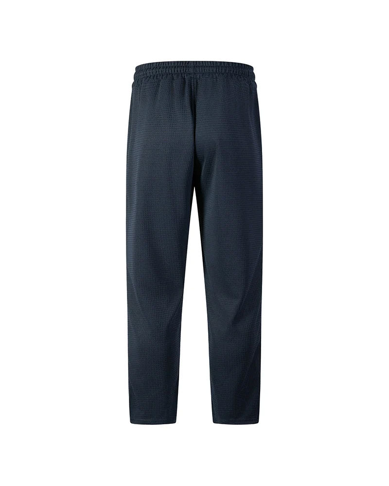 Men's Waffle Knit Drawstring Sweatpants