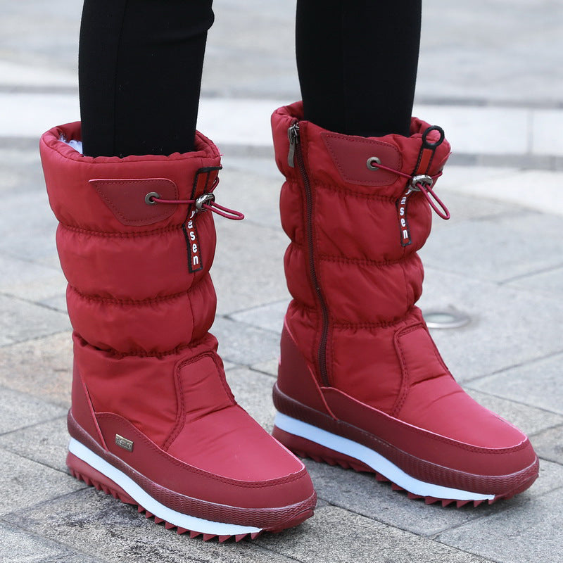 Women's Quilted Winter Snow Boots