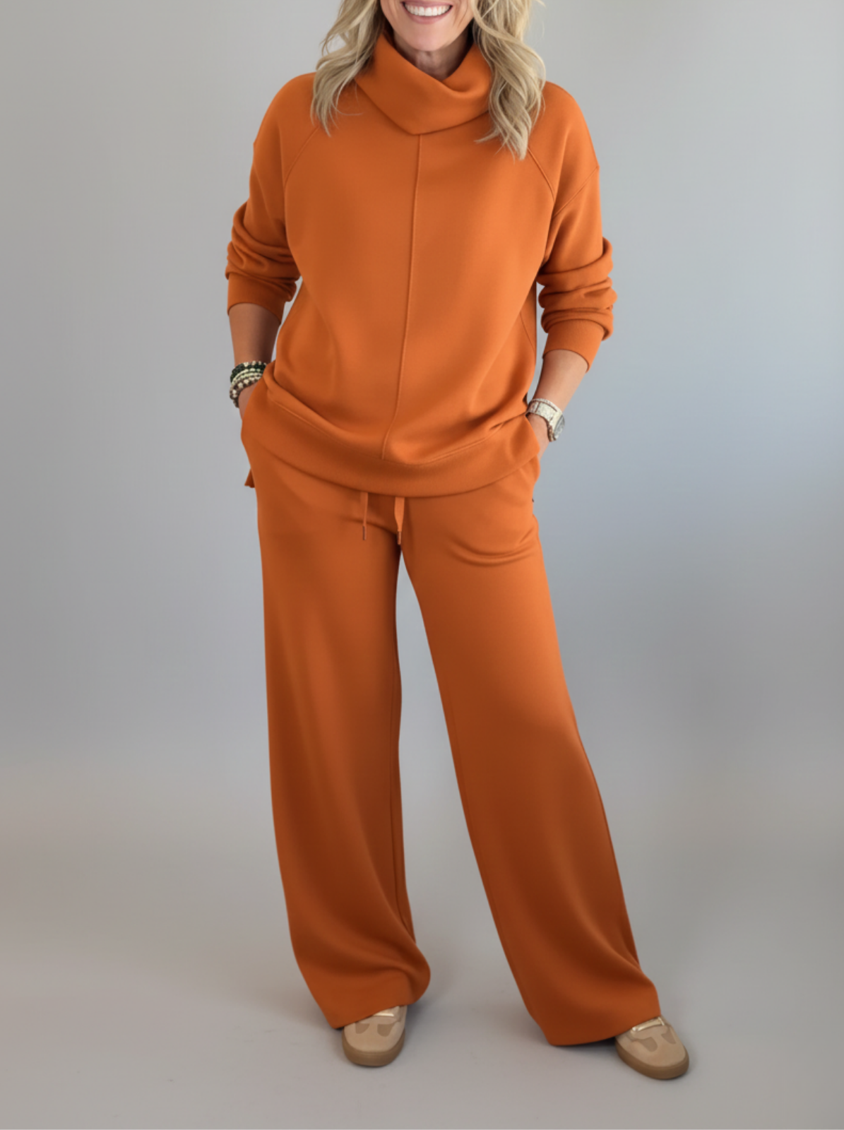 Women's Matching Two-Piece Co-Ord Set
