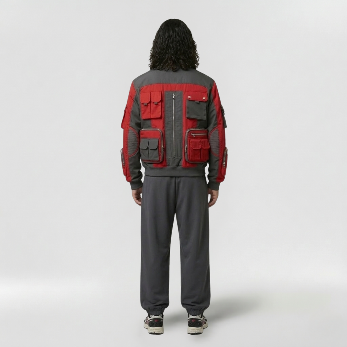 Men's Contrast Utility Jacket