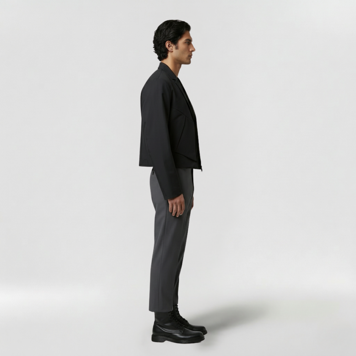 Men's Cropped Utility Jacket