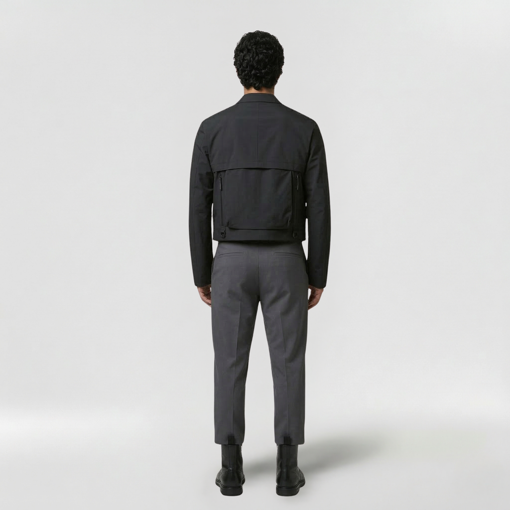 Men's Cropped Utility Jacket