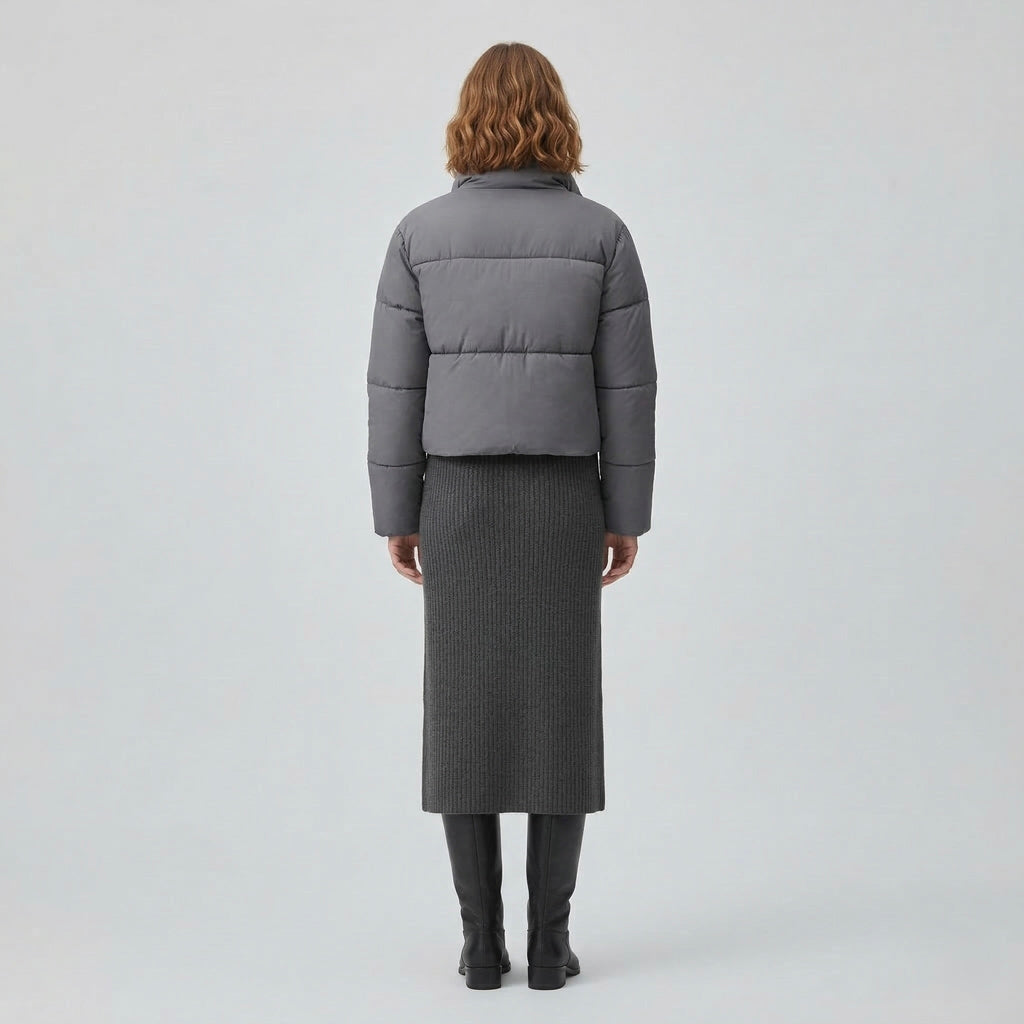 Women's Cropped Puffer Jacket