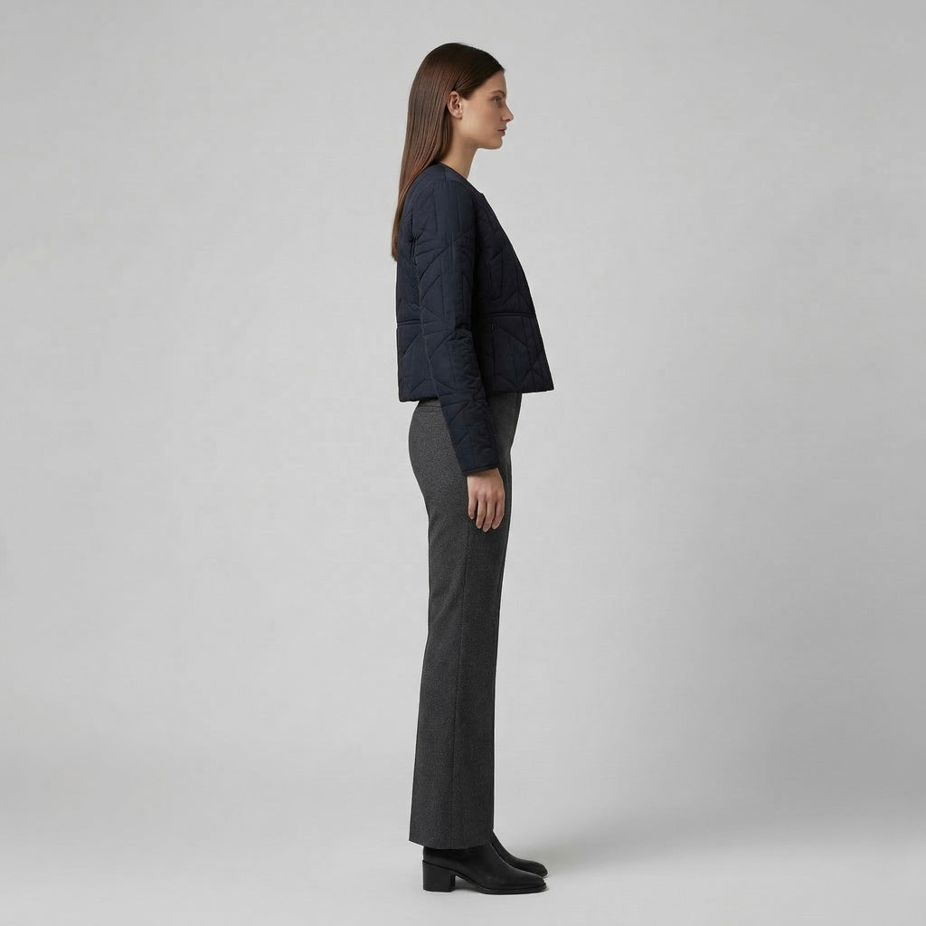 Women's Quilted Cropped Jacket