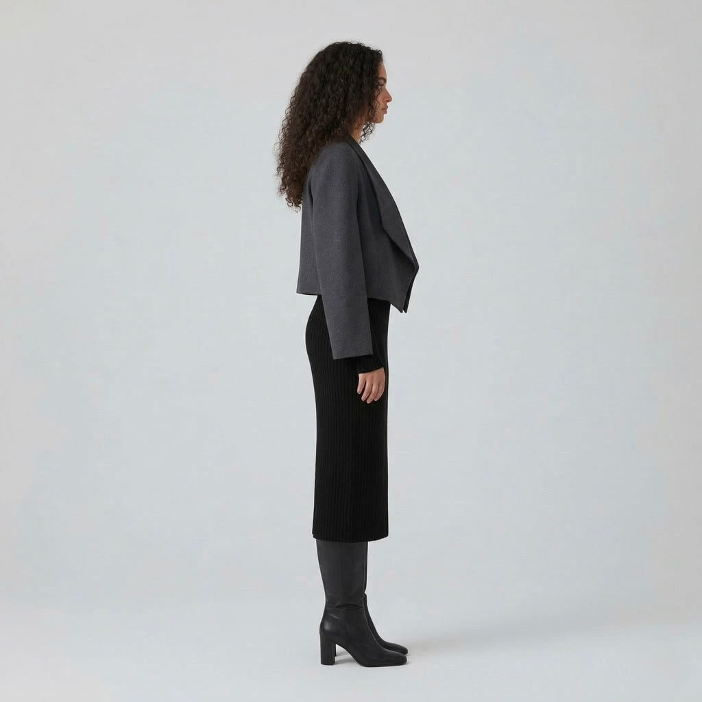 Women's Draped Cape Jacket