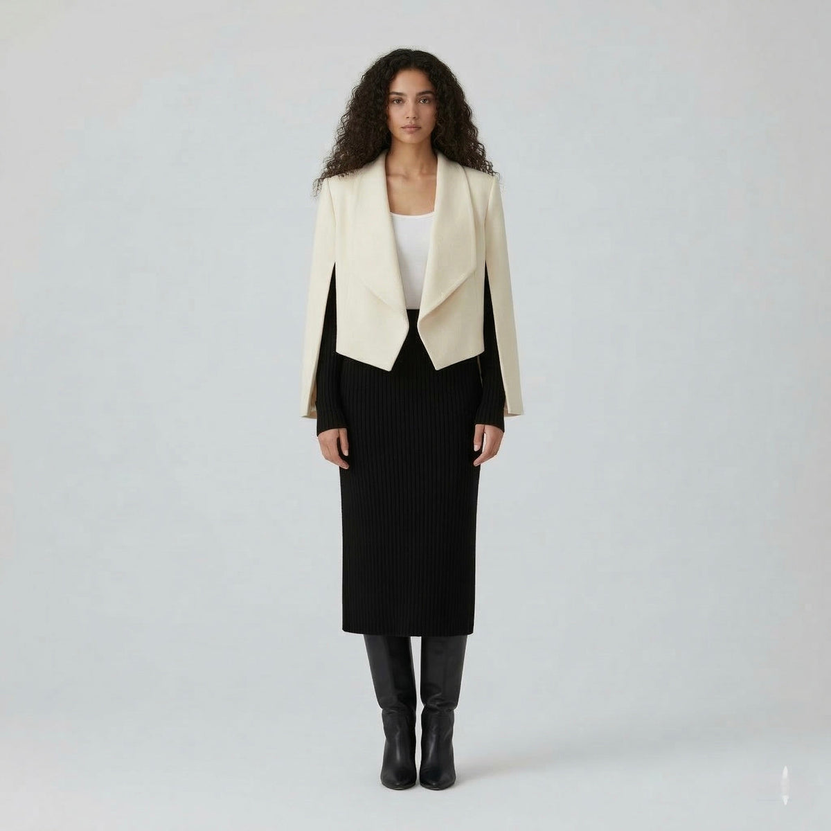 Women's Draped Cape Jacket