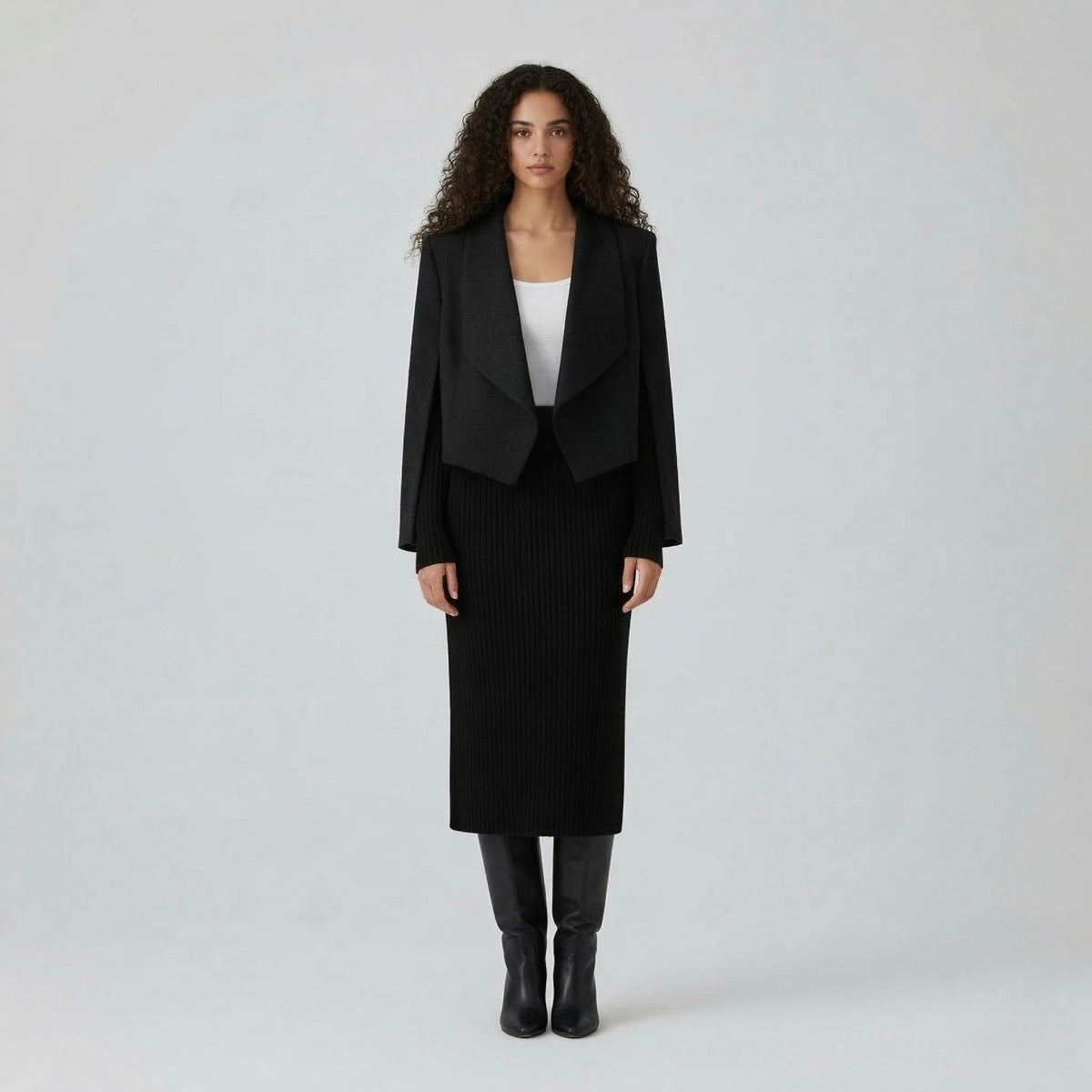 Women's Draped Cape Jacket
