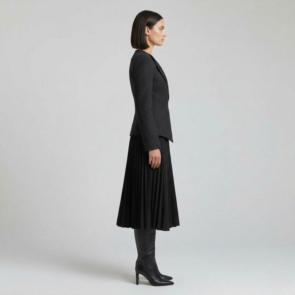 Women's Asymmetric Wrap Blazer