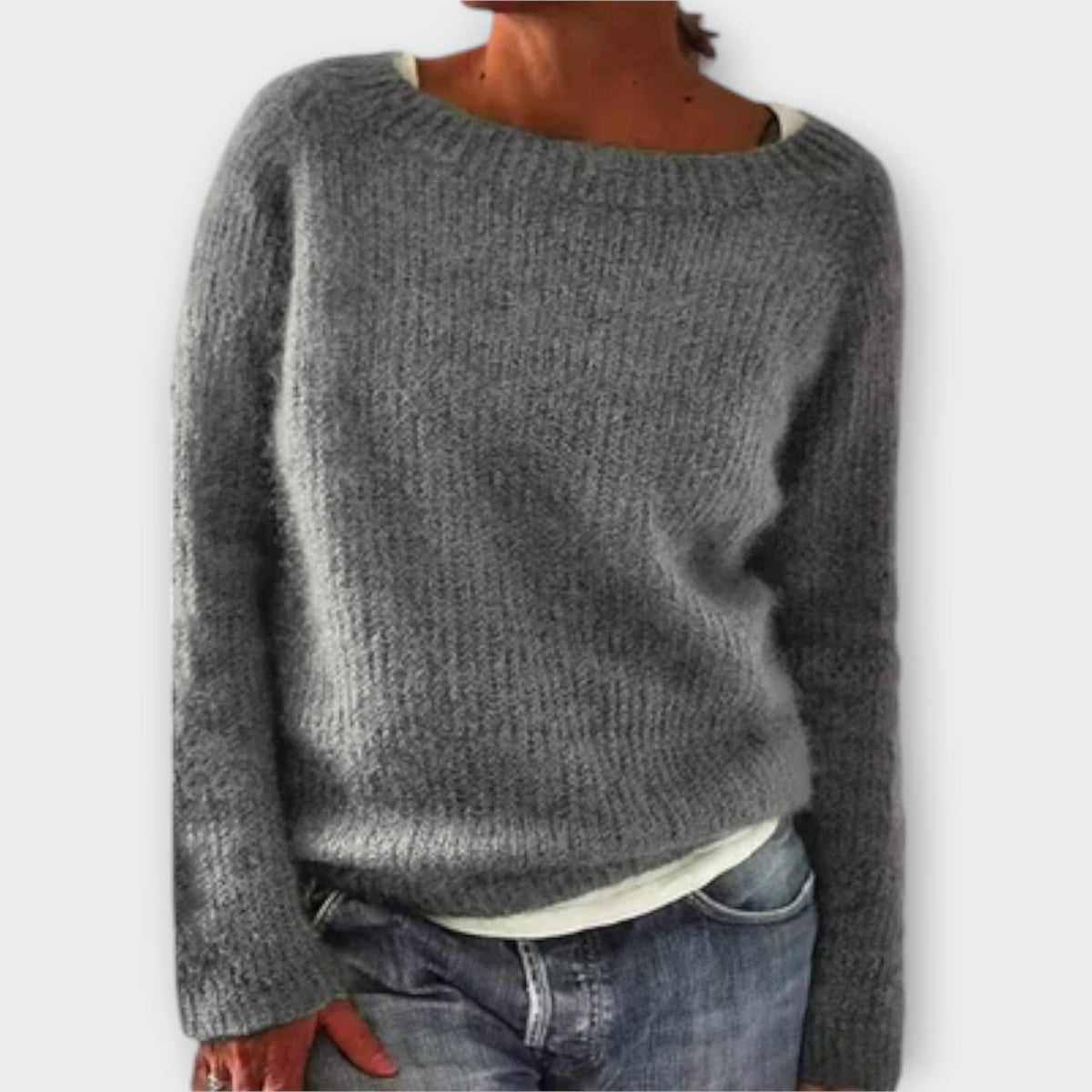 Women's Vintage Fair Isle Knit Sweater