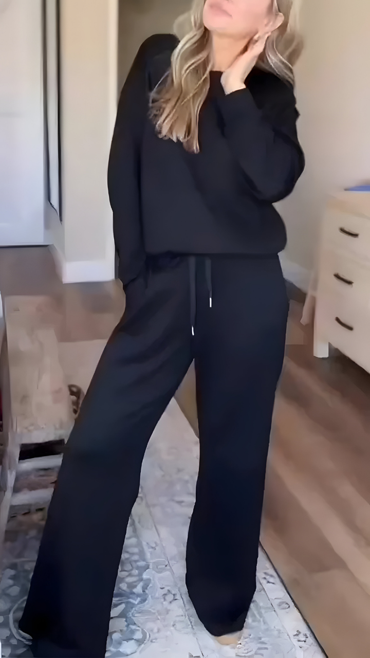 Women's Casual Relaxed Loungewear Set