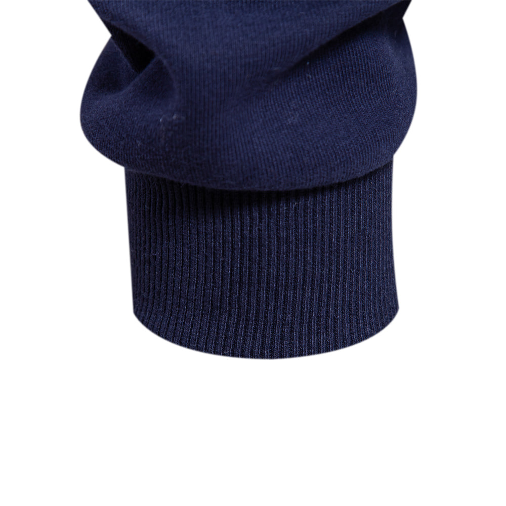 Men's Long-Sleeve Polo Sweatshirt