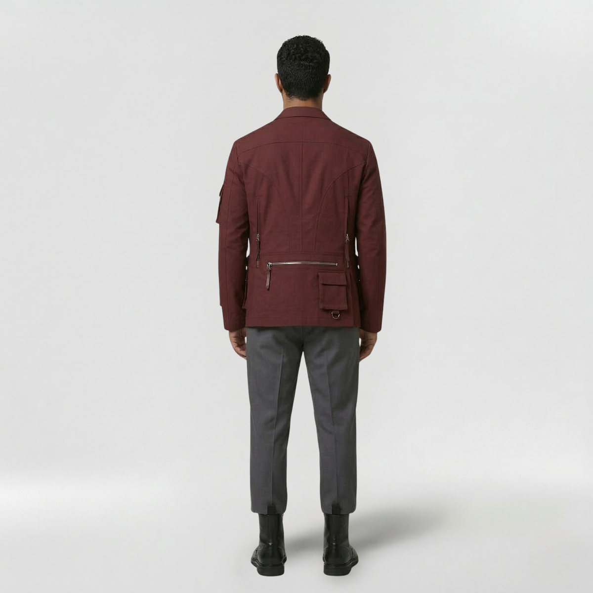 Men's Structured Utility Jacket