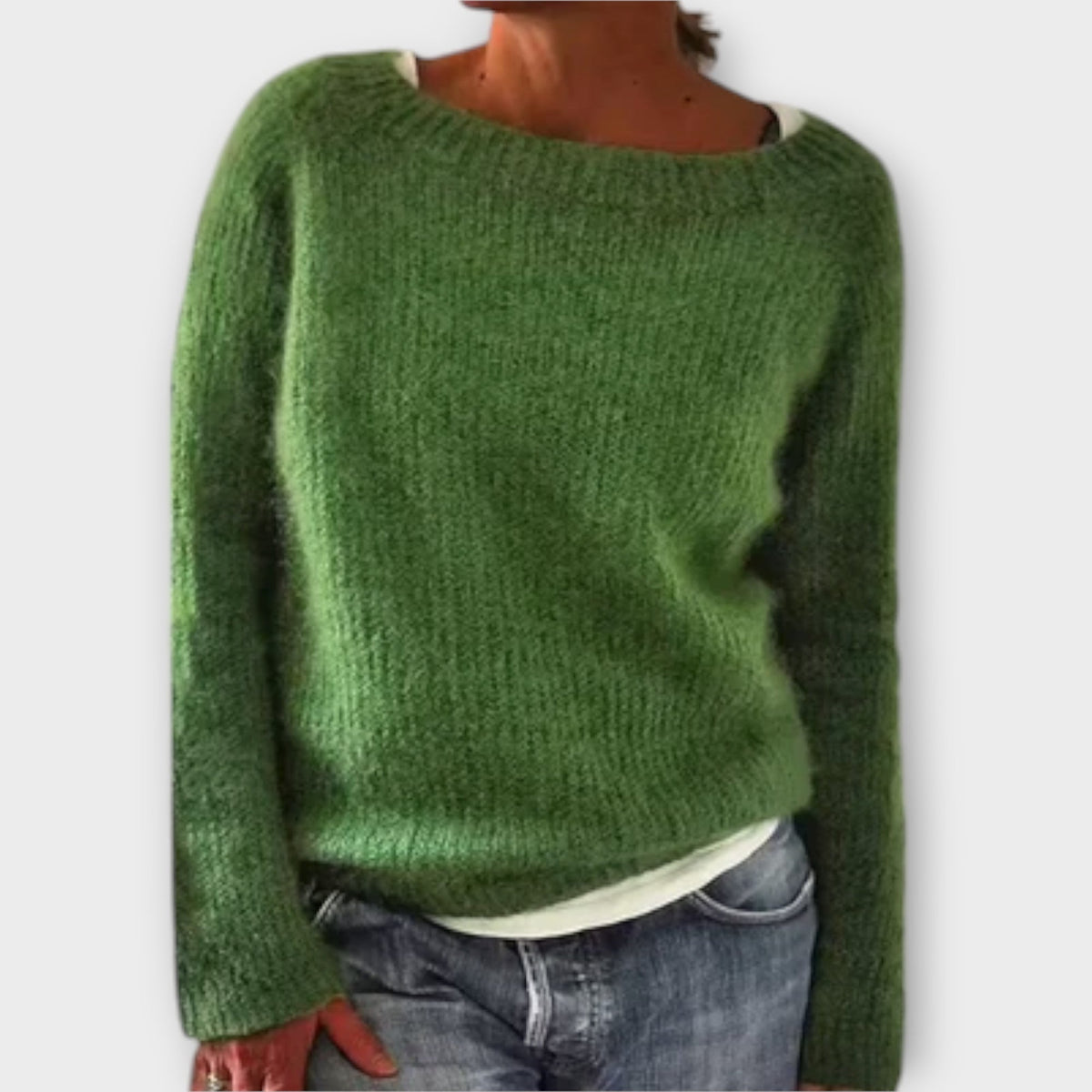 Women's Vintage Fair Isle Knit Sweater