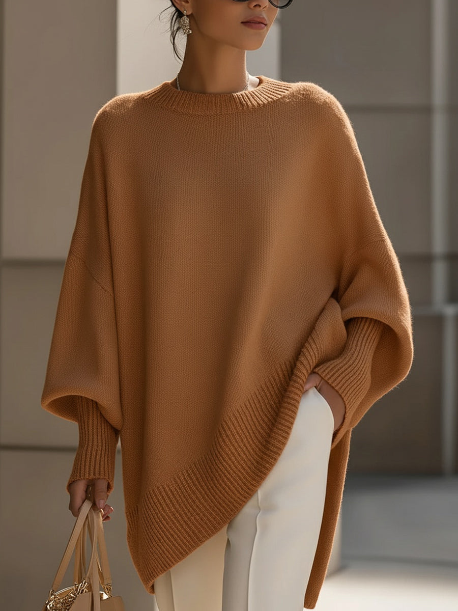 Women's Oversized Poncho – Effortless Elegance