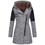 Light Gray with Velvet Hood