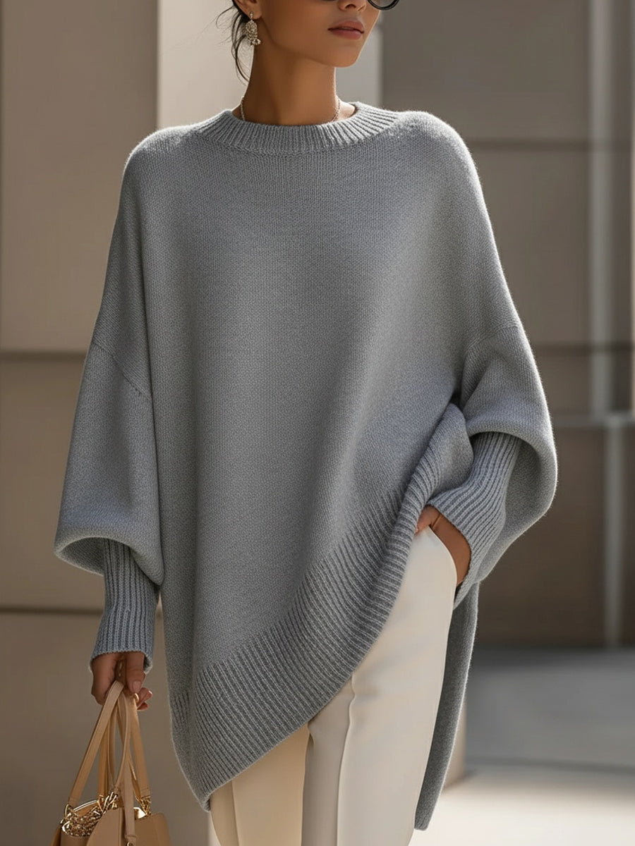 Women's Oversized Poncho – Effortless Elegance