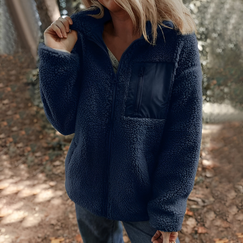 Women's Teddy Fleece Zip Jacket