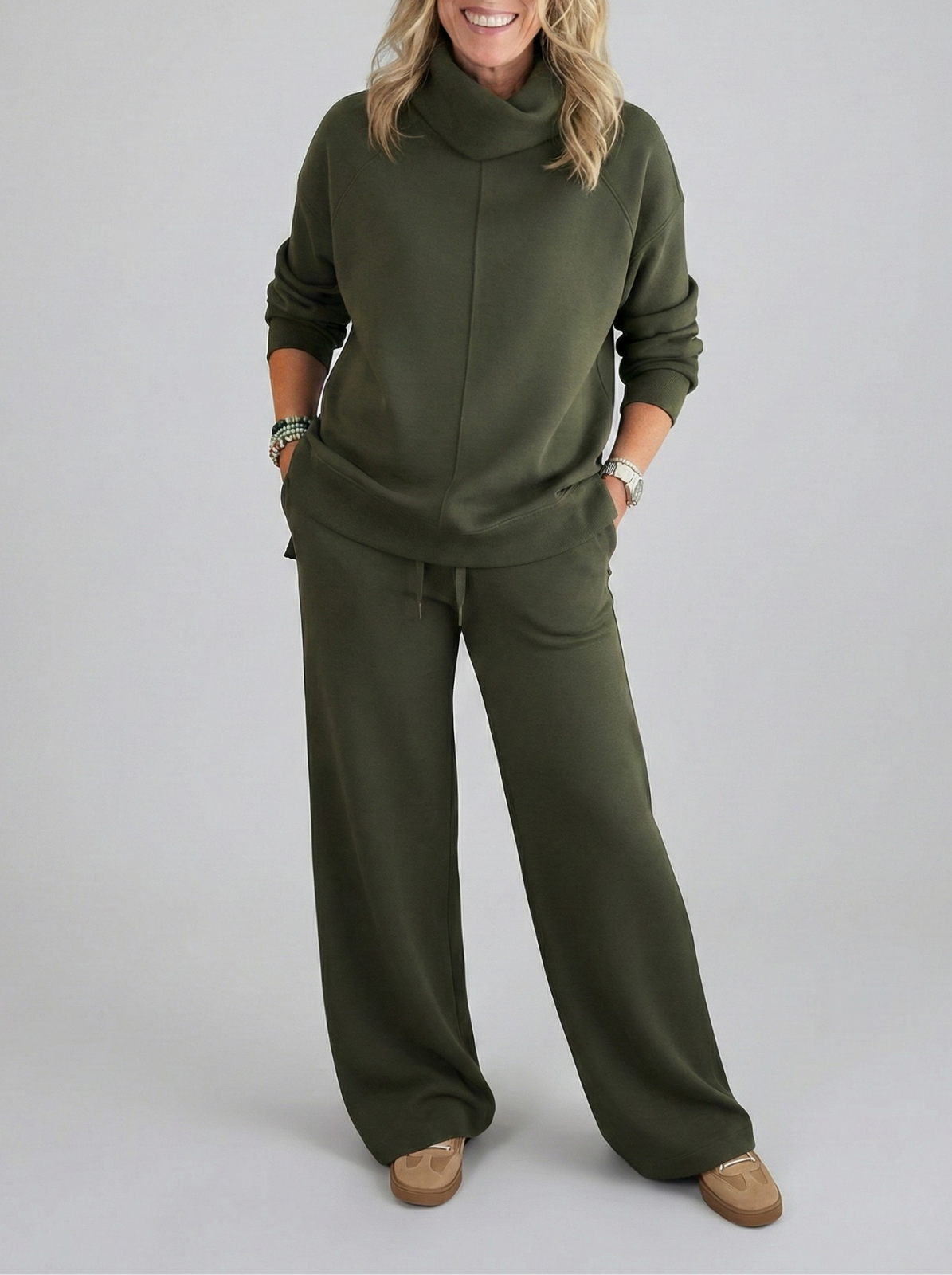Women's Matching Two-Piece Co-Ord Set