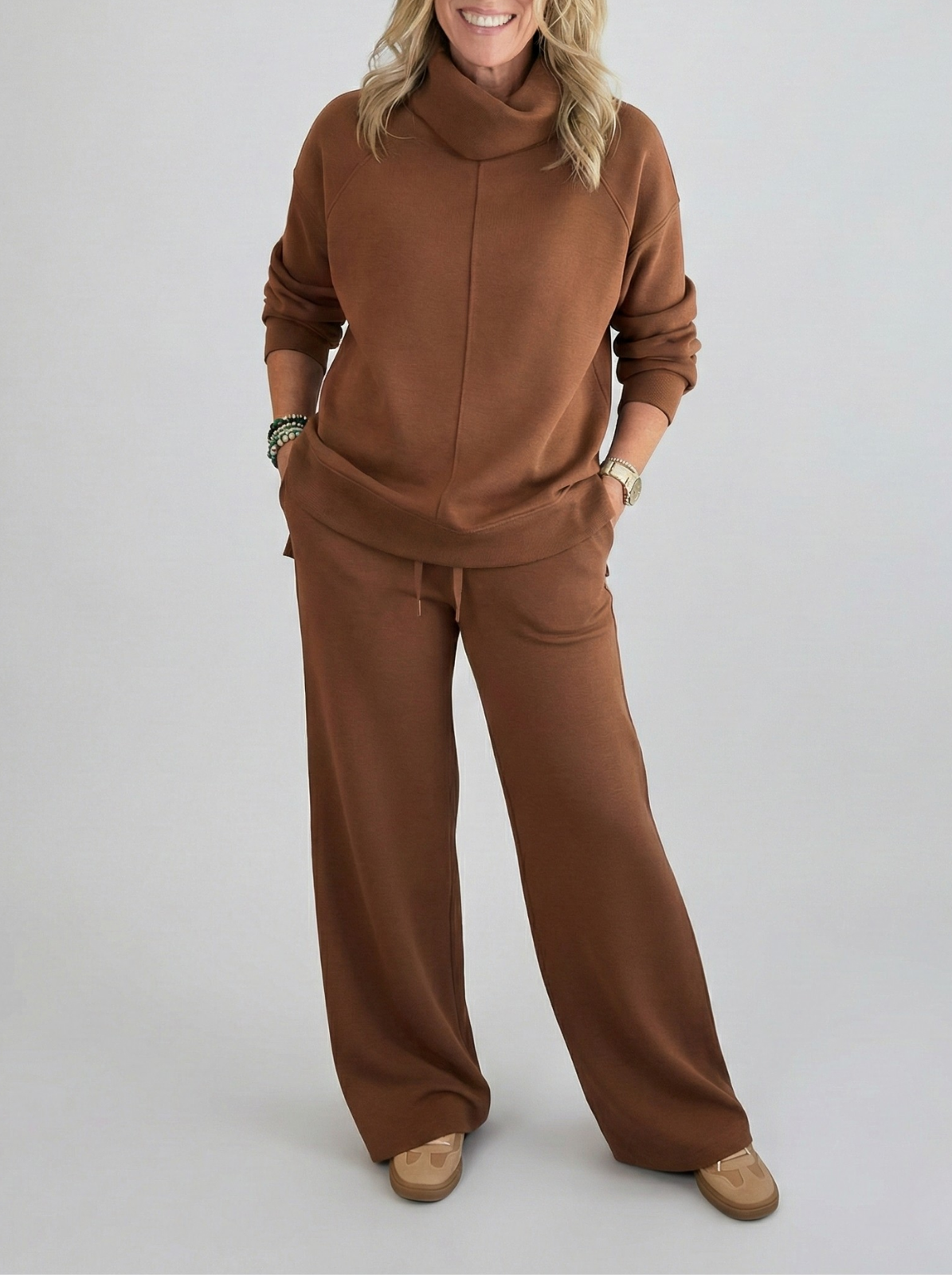 Women's Matching Two-Piece Co-Ord Set