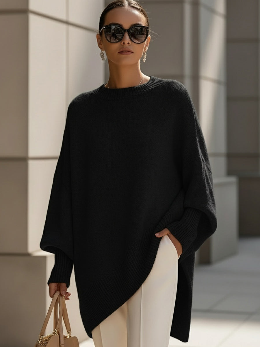 Women's Oversized Poncho – Effortless Elegance