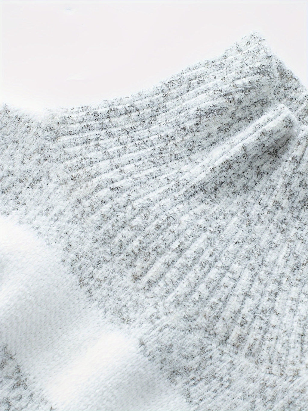 Women's Oversized Striped Turtleneck Sweater