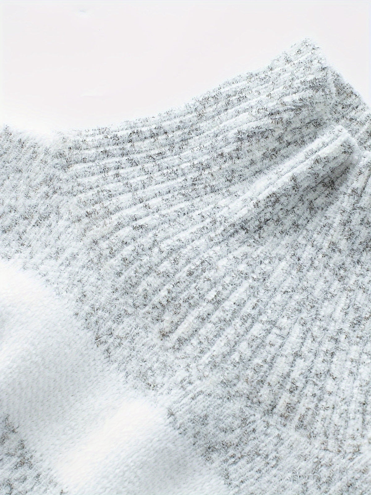Women's Oversized Striped Turtleneck Sweater