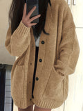 Women's Oversized Chunky Knit Cardigan