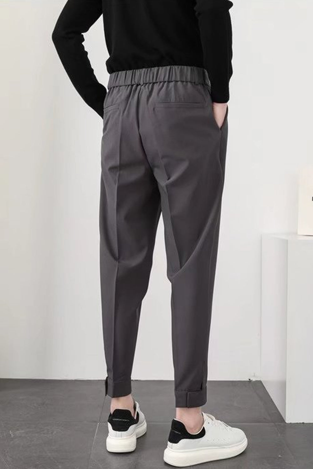 Men's Tapered Stretch Dress Pants
