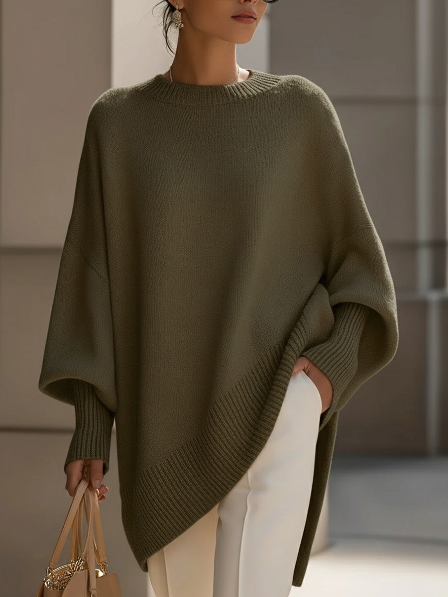 Women's Oversized Poncho – Effortless Elegance