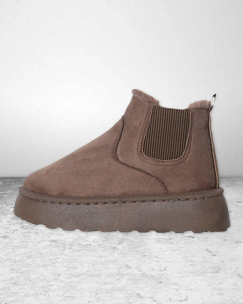 Women's Platform Chelsea Snow Boots