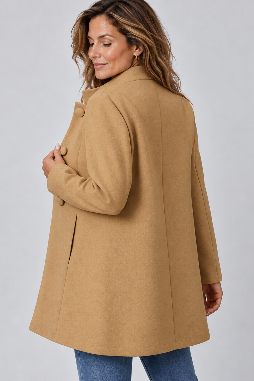 Women's Elegant Tailored Overcoat