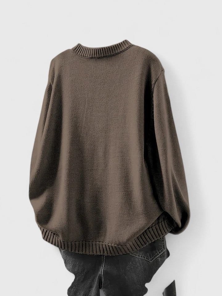 Women's Colorful Button Knit Cardigan