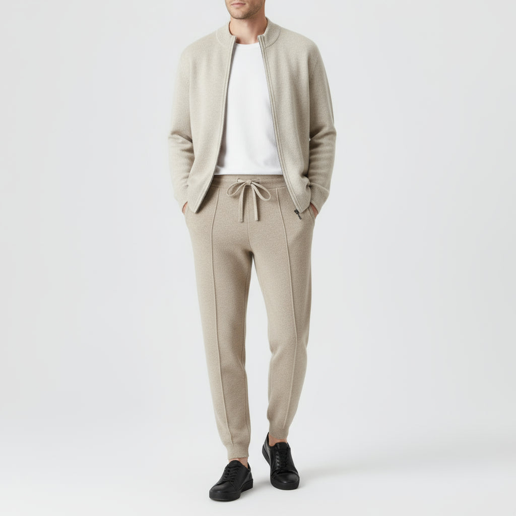 Men's Cashmere-Feel Knit Pants