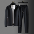 Men's Athletic Zip Tracksuit Set