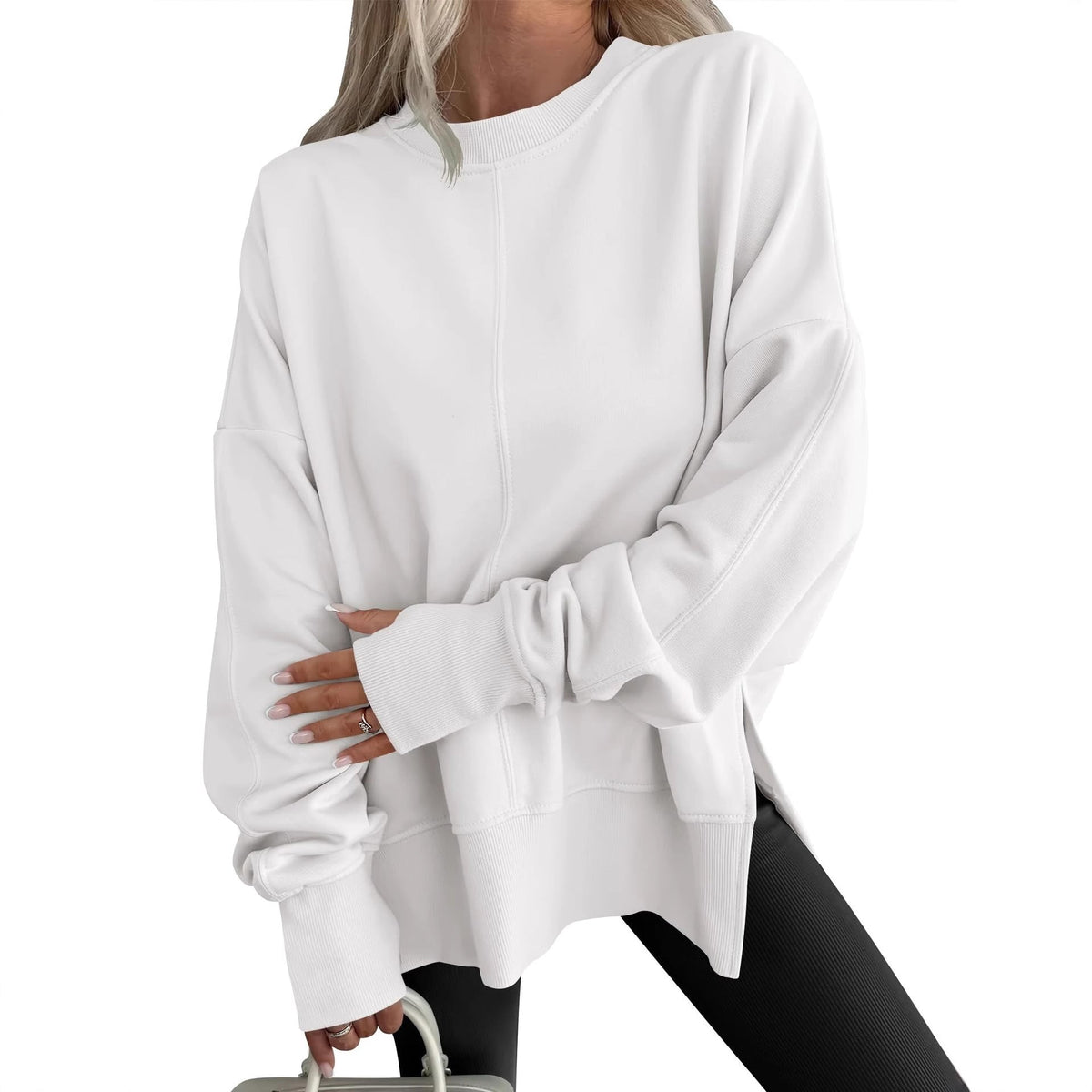 Women's Oversized Crew Neck Sweater