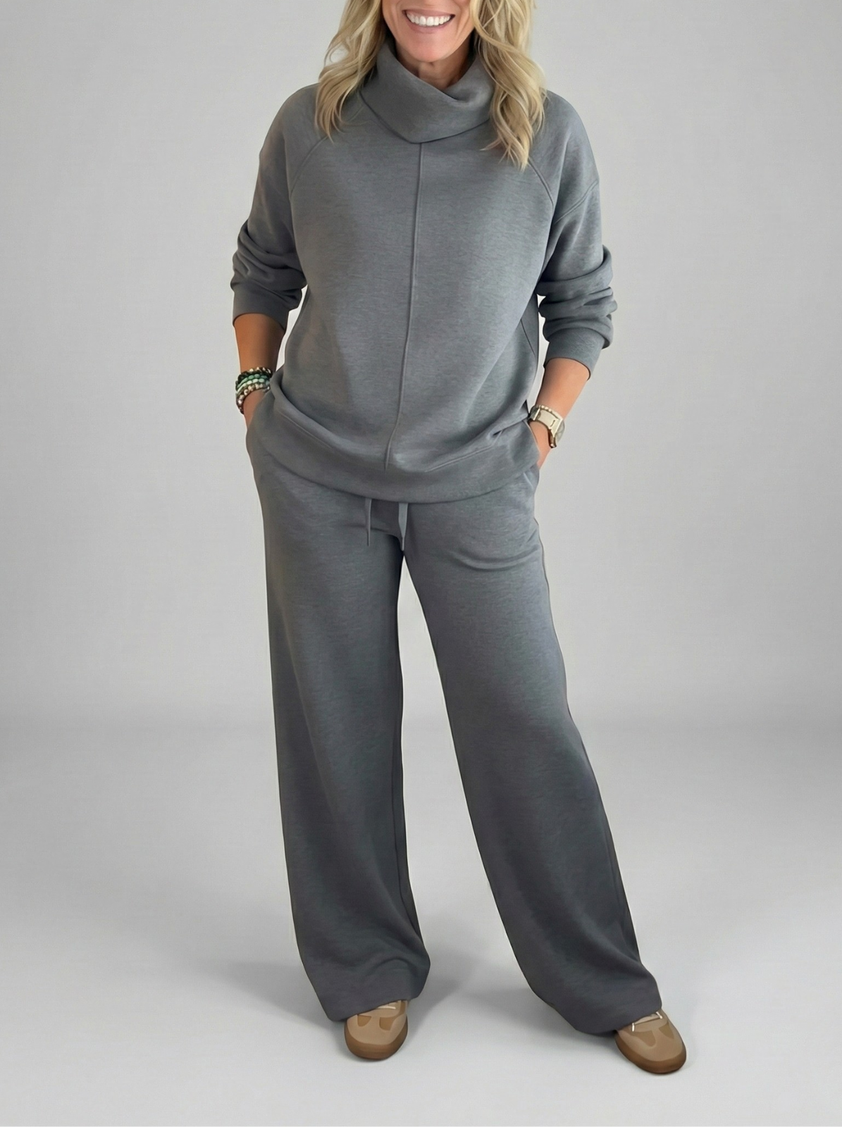 Women's Matching Two-Piece Co-Ord Set