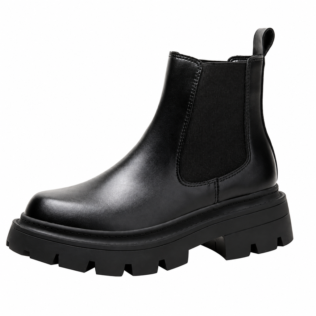 Women's Block Heel Chelsea Boots