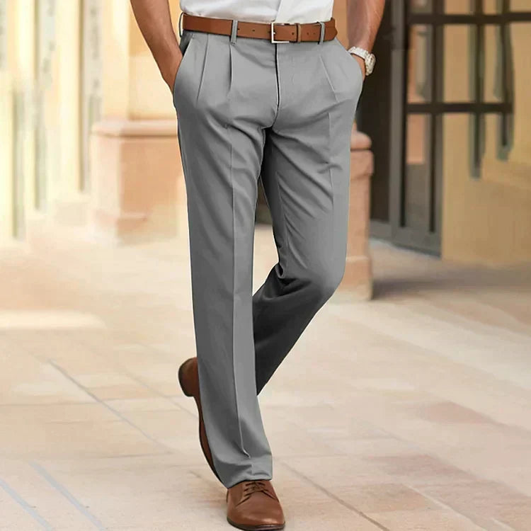 Men's Relaxed Stretch Dress Pants