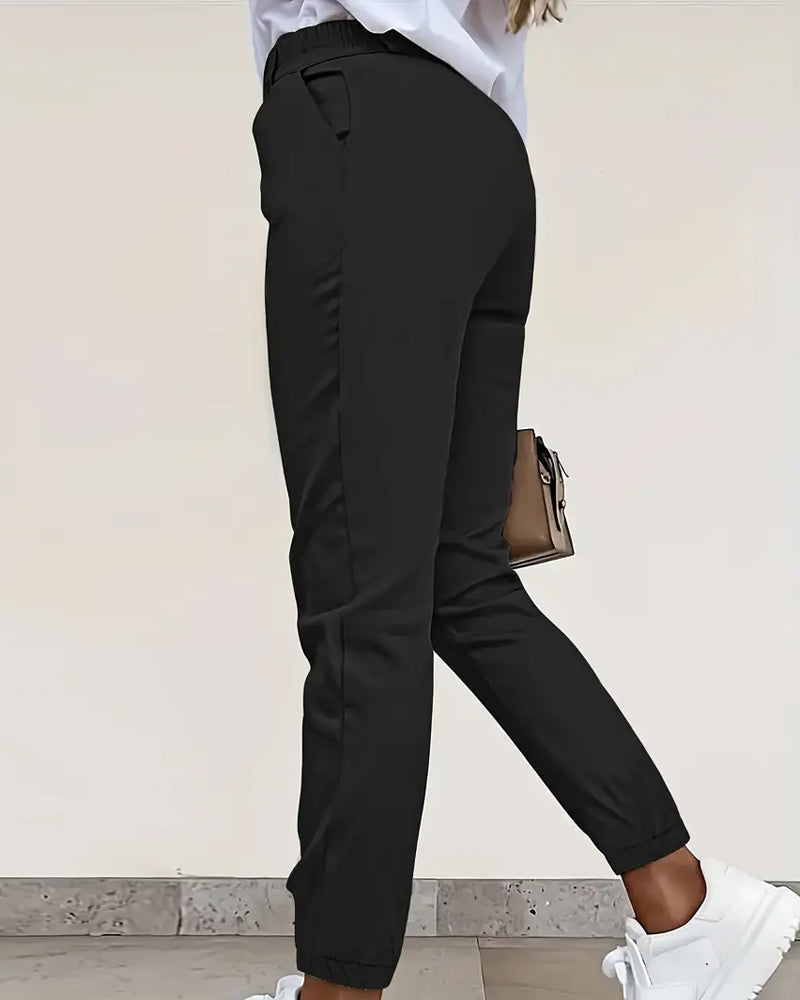 Women's Cropped Ankle Trousers