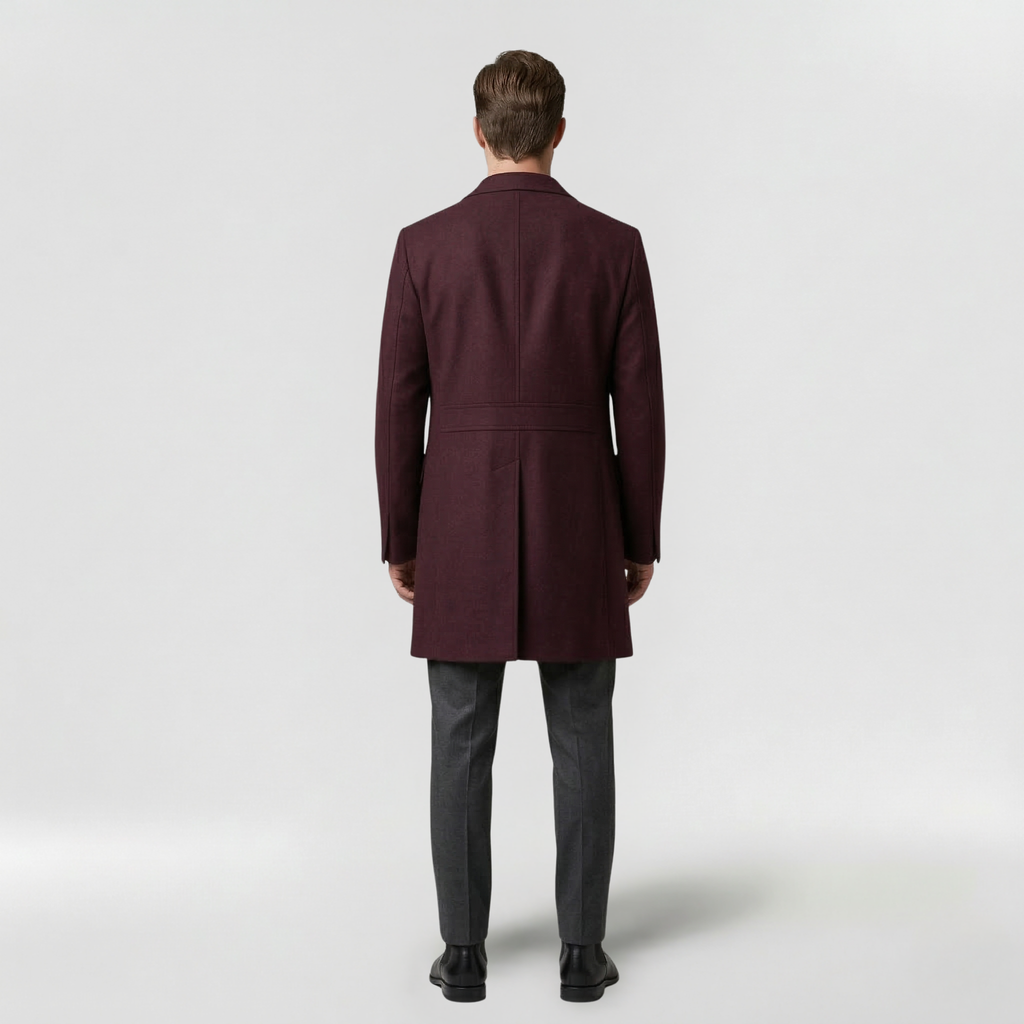 Men's Tailored Mid-Length Coat