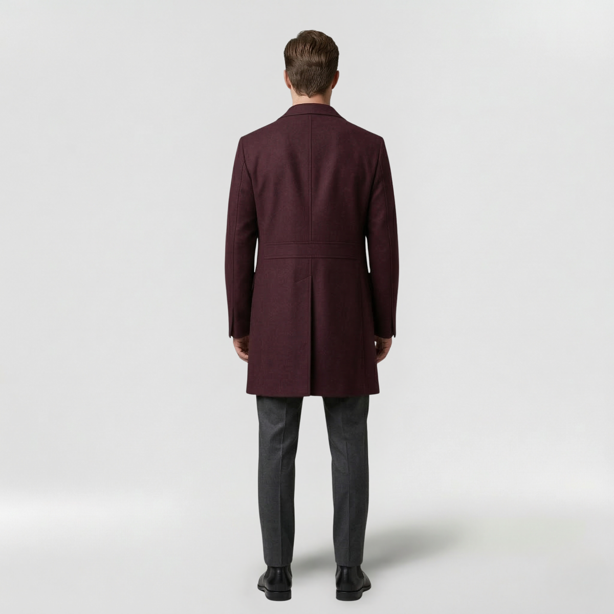 Men's Tailored Mid-Length Coat