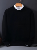 Men's Lightweight Fine-Knit Crewneck Sweater