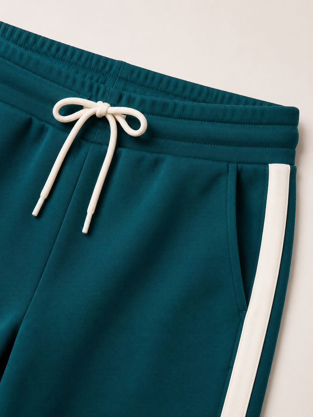 Women's Two-Piece Contrast Stripe Tracksuit Set