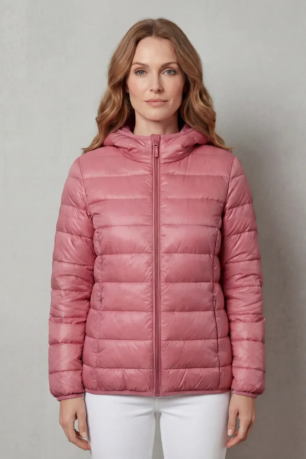 Women's Lightweight Hooded Puffer Jacket