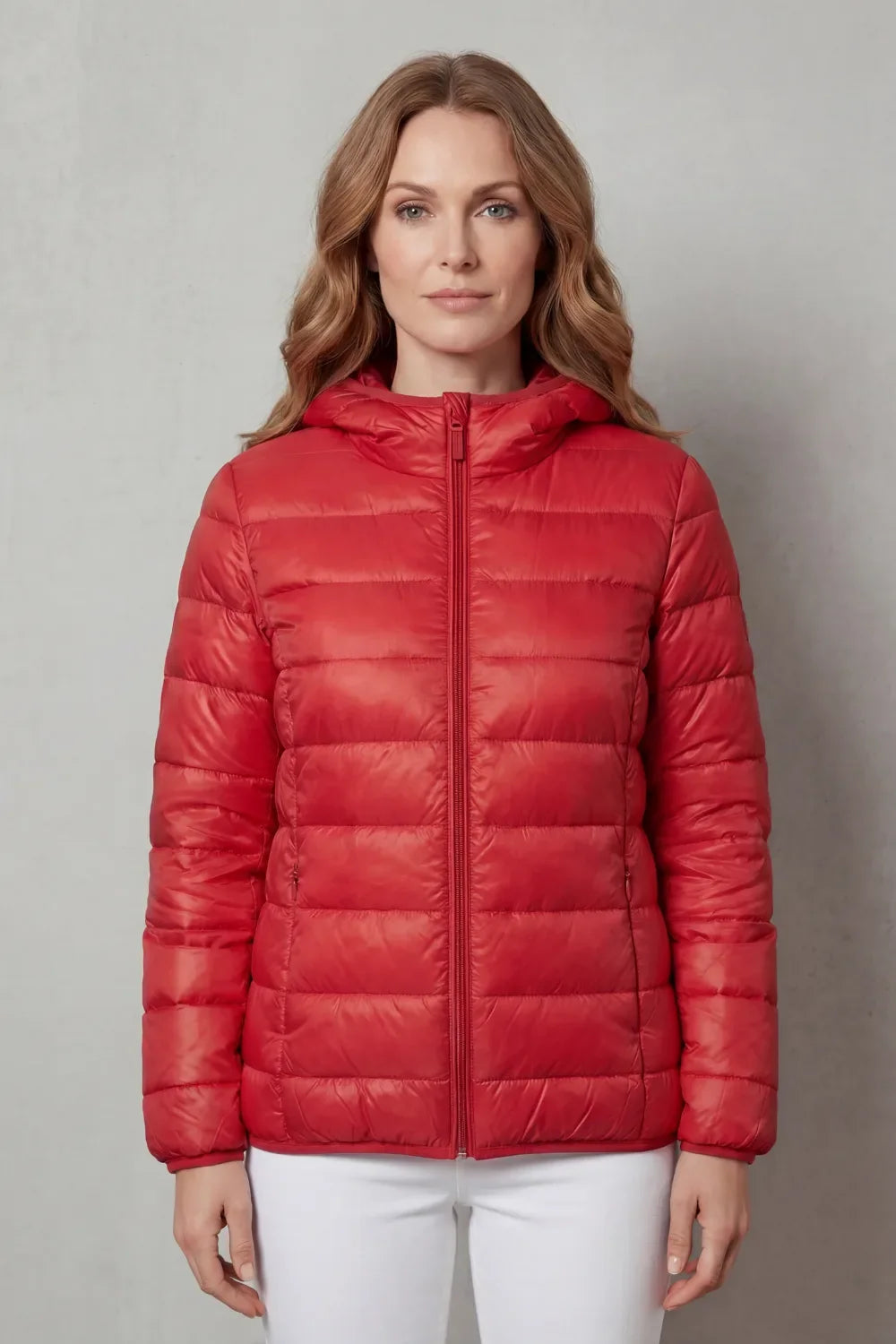 Women's Lightweight Hooded Puffer Jacket