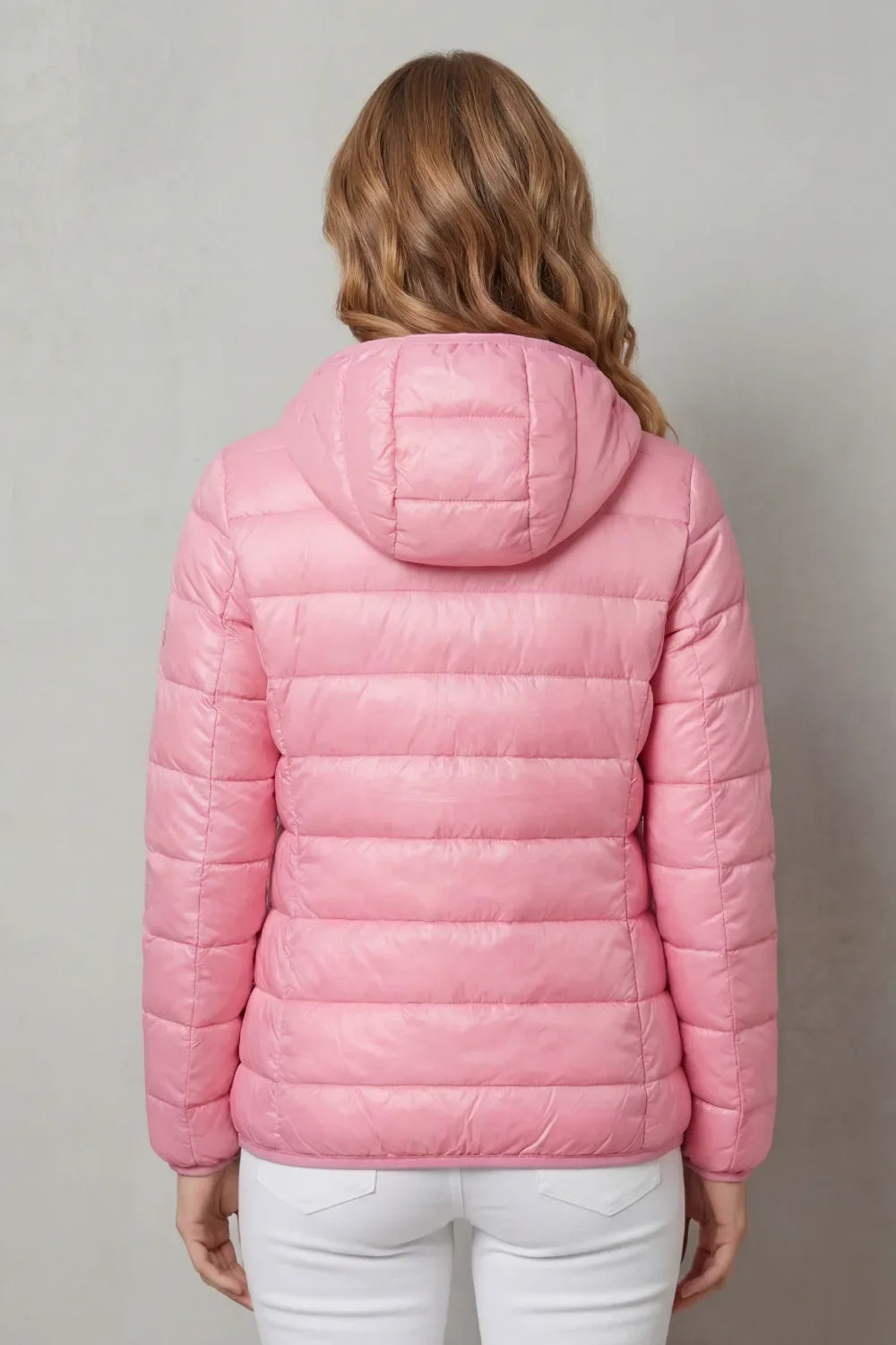 Women's Lightweight Hooded Puffer Jacket
