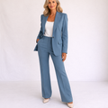 Women's Tailored Blazer & Pants Suit Set